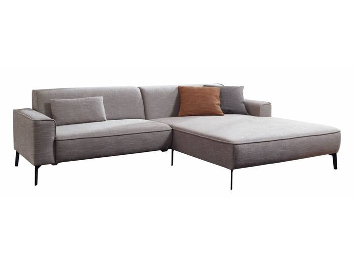 Johann Jakob Longchairkombination RIVA, grau, Stoff