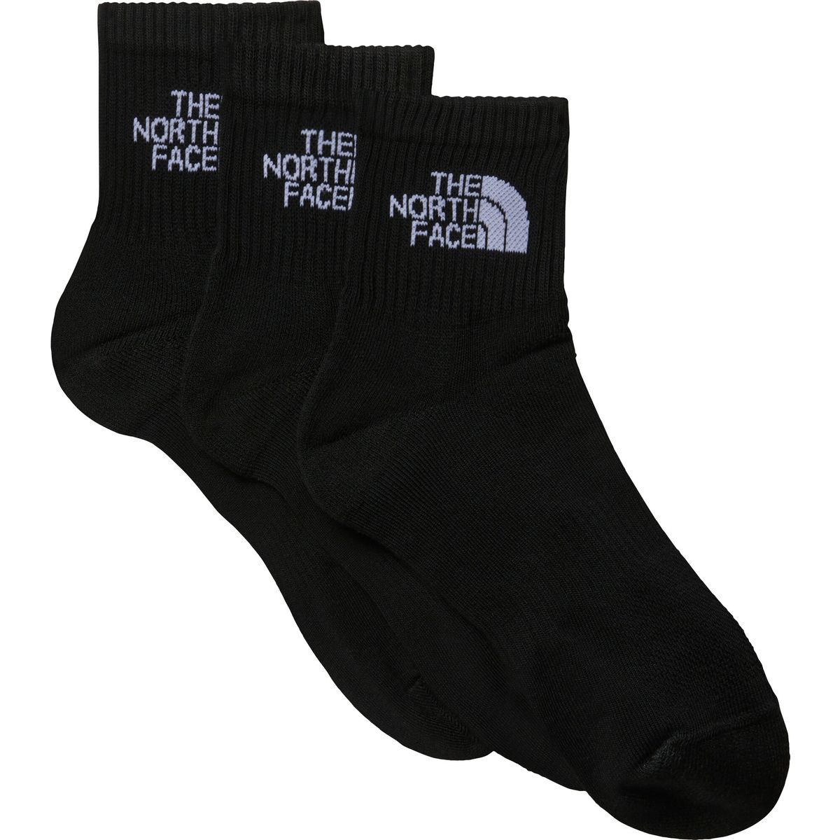 The North Face Multi Sport Cush Quarter Sock 3P tnf black (JK3) XS NF0A882GJK3-XS