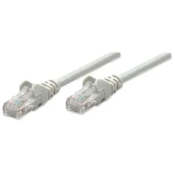 Intellinet Netzwerkkabel, Cat6, U/UTP, CCA, Cat6-kompatibel, RJ45-Stecker/RJ45-Stecker, 5,0 m, grau