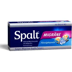 Spalt Migräne 400mg  20 St Weichkapseln