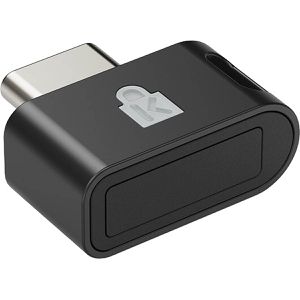 Kensington Fingerabdrucksensor VeriMark IT 2.0, ab Windows 10, Plug & Play, USB-A, unterstützt FIDO2, 10 Fingerabdruck-IDs