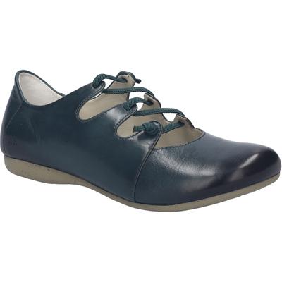 Slipper JOSEF SEIBEL "Fiona 04, petrol", Damen, Gr. 41, blau (petrol), Obermaterial: 100% Rindsleder Leather cow., Schuhe Slipper