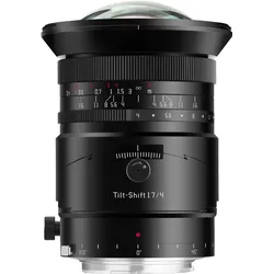 TTArtisan Tilt Shift 17mm F4 Canon RF mount (Canon RF, Vollformat), Objektiv, Schwarz