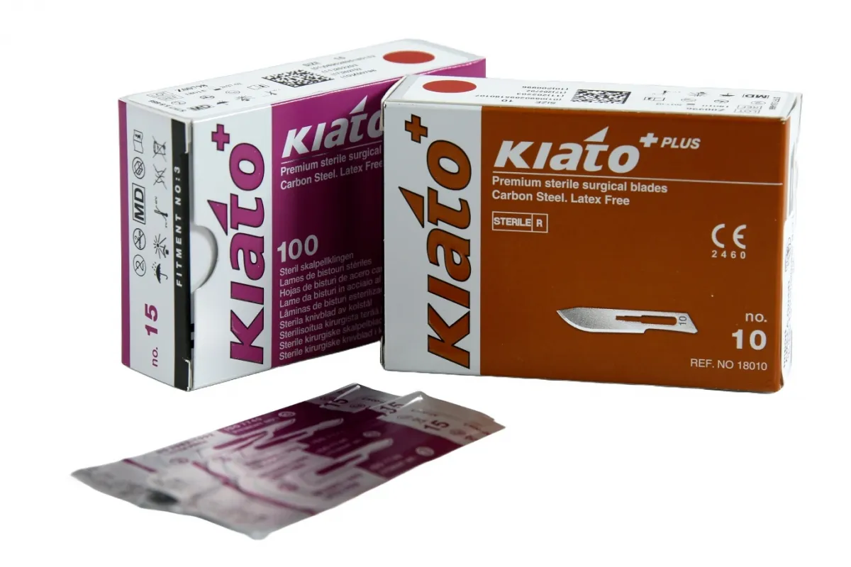 Kiato/Medimex Medimex Einmal-Skalpellklingen, steril einzeln verpackt (100 Stück) Fig. 11 18011