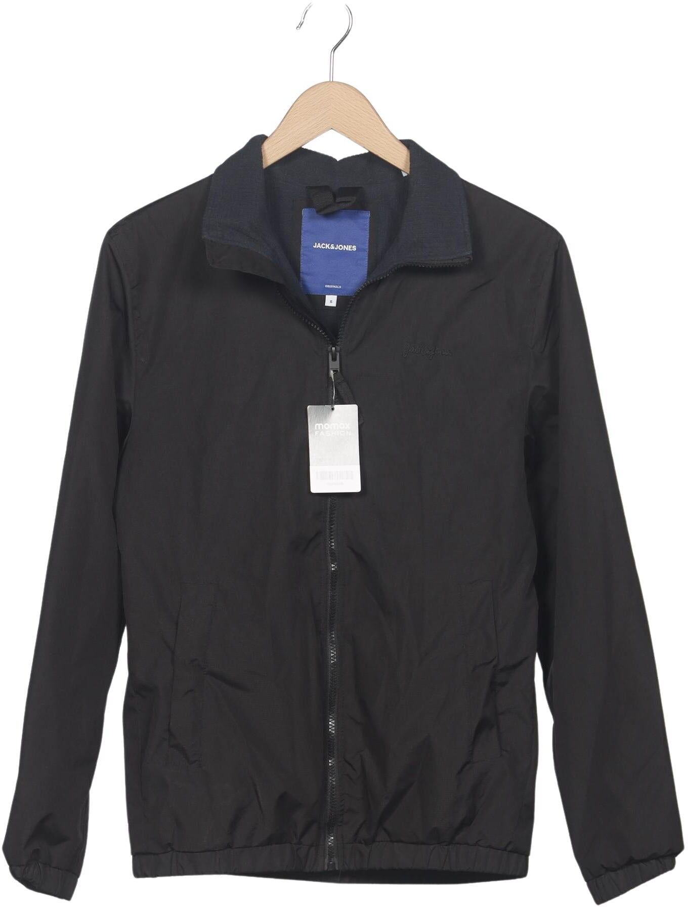 Jack & Jones Herren Jacke, Schwarz, Gr. S, Synthetik - Second Hand