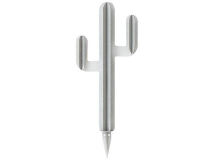 Bourguignon CAC02DB0300BLAN Deko-Kakteen-Bügel, 30 cm, Weiß