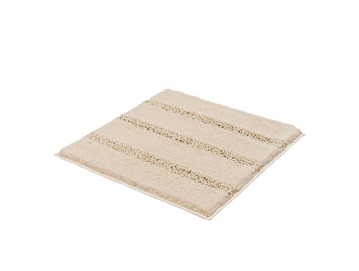 Badteppich 60 x 60cm Beige/Hellbeige