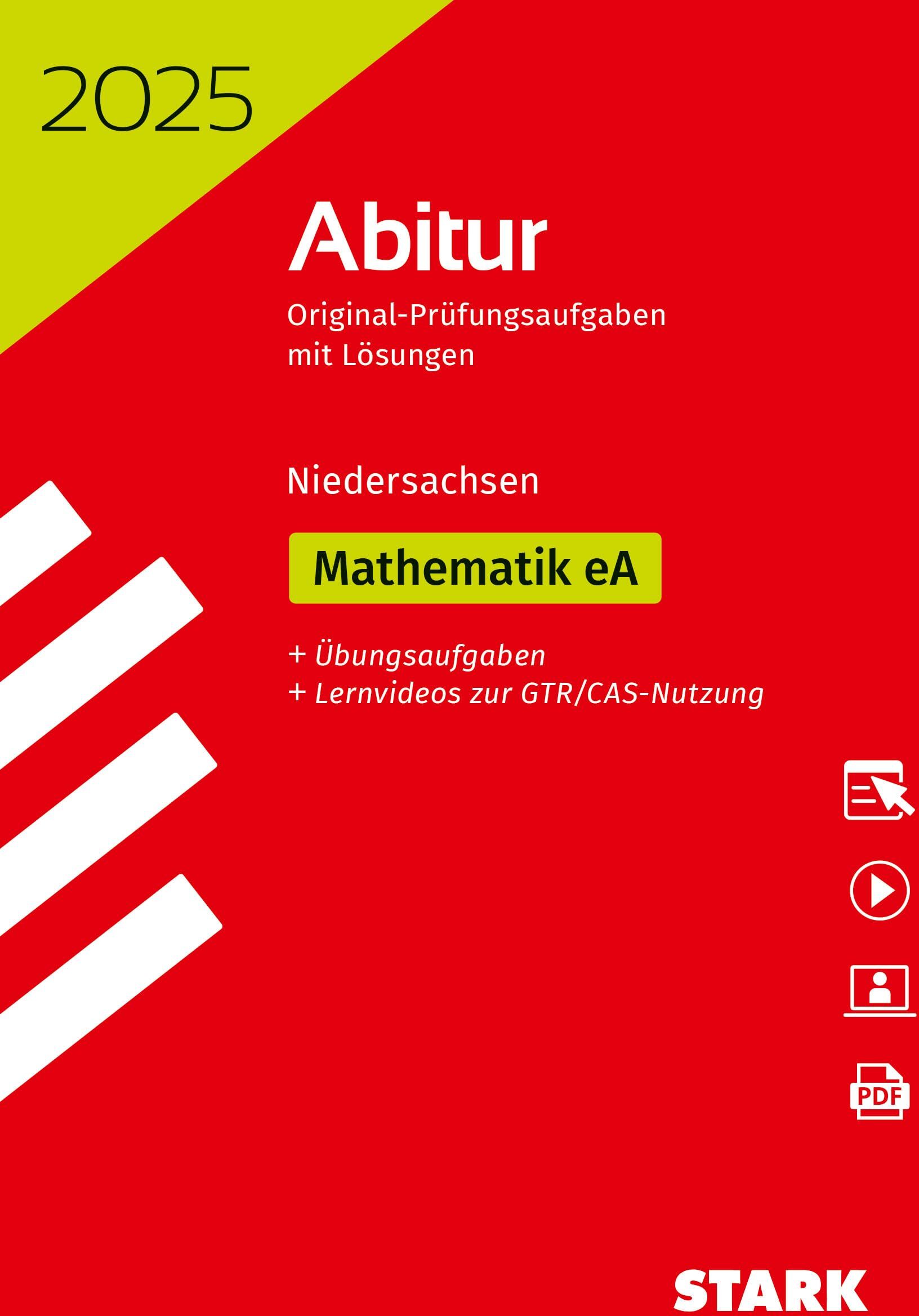 STARK Abiturprüfung Niedersachsen 2025 - Mathematik EA - Preis vom 04.10.2026 03:51:26 h
