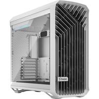Torrent White TG Clear Tint, Tower-Gehäuse weiß, Tempered Glass
