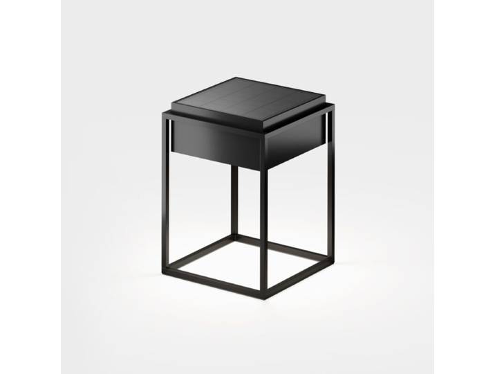 IP44.de Solar-Tischleuchte qua - jet black Minimalistisch, Moder
