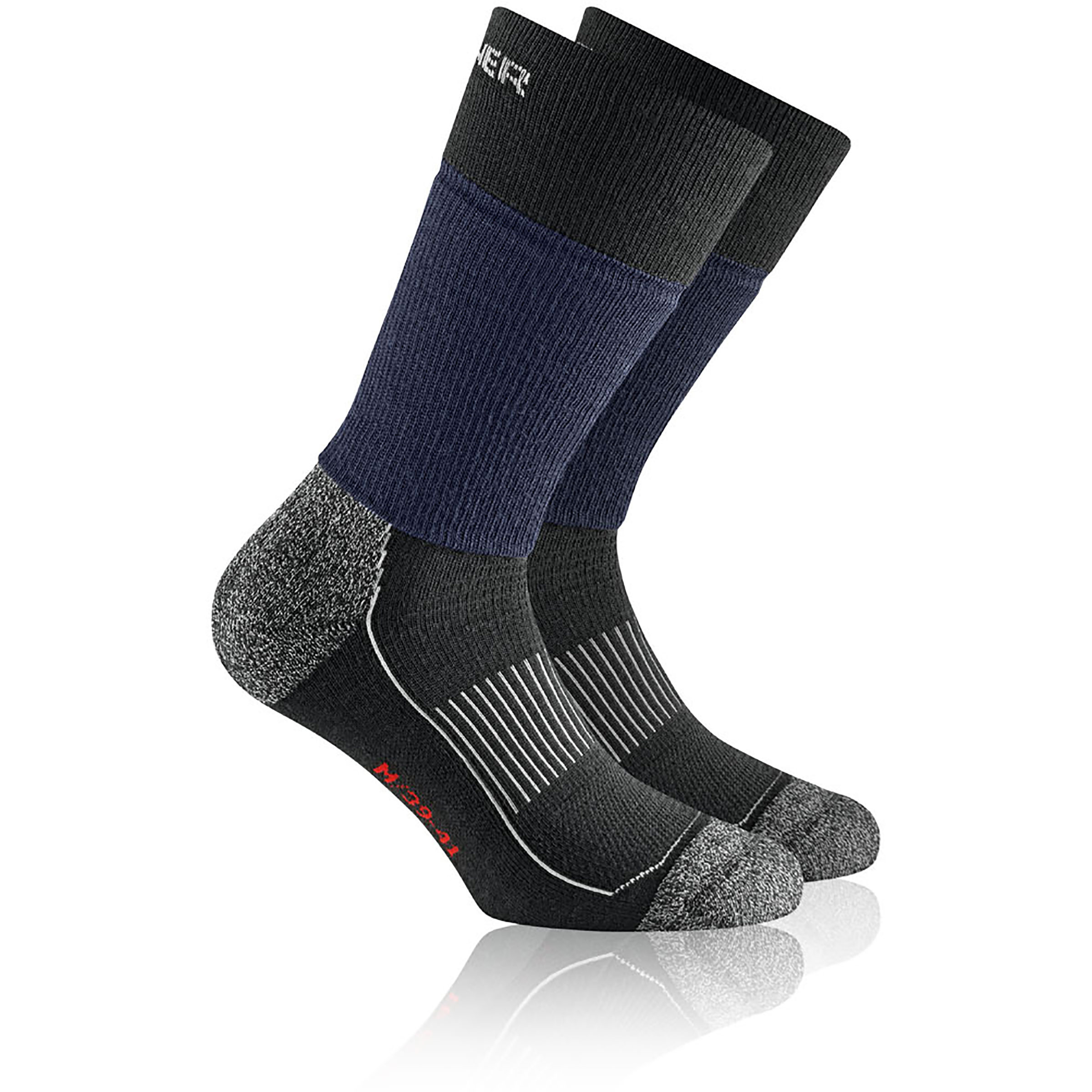 Rohner Nordic Protect L/R Skisocken blau Größe 36 Skifahren | Langlauf Klassik | Langlauf Skating Wasserabweisend Wasserabweisend