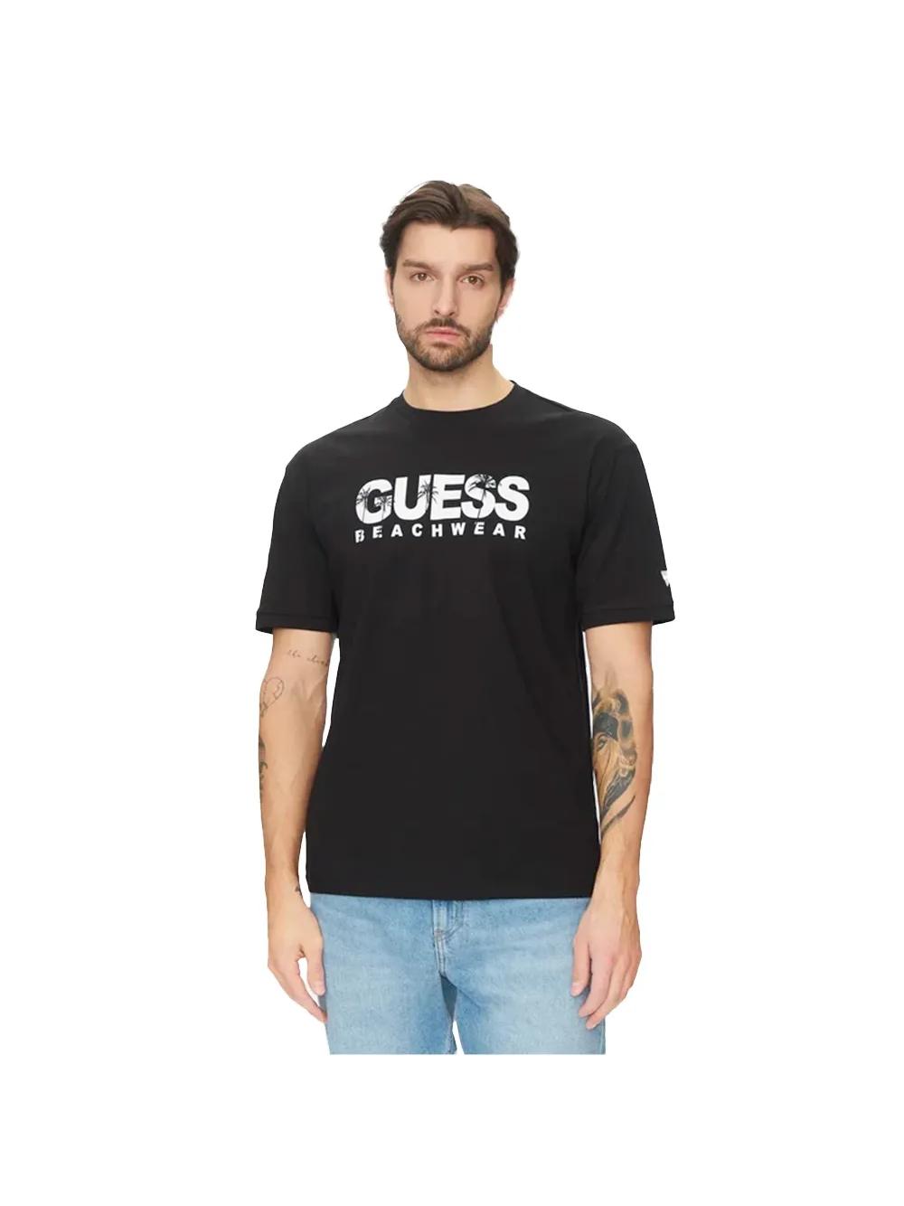 Guess heren strandkleding T-shirt