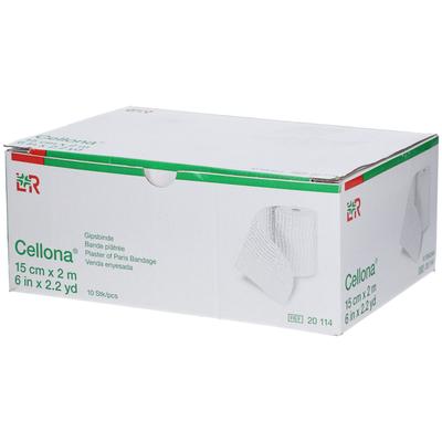 Cellona Gipsbinden 15 cmx2 m 10 St Binden