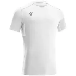 Macron, Unisex, Sportshirt, Rhodium (3XL), Weiss