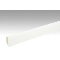 MEISTER Fussleiste Profil 20 PK  Weiß streichfähig DF 2222 - 2380 mm
