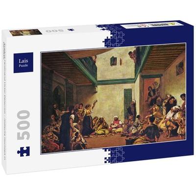 Lais Puzzle Eugène Ferdinand Victor Delacroix - Jüdische Hochzeit in Marokko 500 Teile