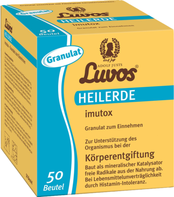 Heilerde-Gesellschaft Luvos Just GmbH & Co. KG LUVOS Heilerde imutox Granulat 50 St 11175441