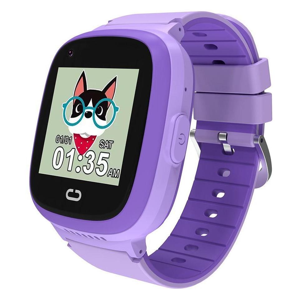 Canyon Intelligente Uhren Kinderuhr Sunny KW-48 Video 4G GPS Games&Music Violett (4G) (CNE-KW48VL)