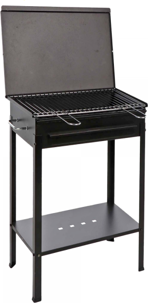 Mille Stromboli Small - Barbecue in ferro artigianale a carbone - 40x28cm
