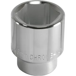 SW-Stahl, Steckschlüssel + Stecknuss, 07675L-46 Steckeinsatz 1 Zoll-46 mm (46 mm)