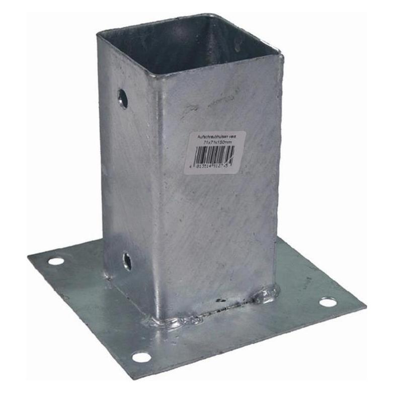 Global Metal Aufschraubhülsen 91 x 91 verzinkt (1 Stk.) (01050010)