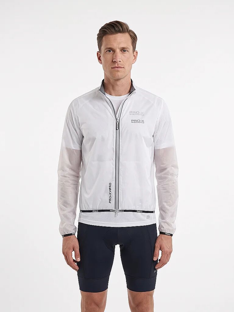PRO-X ELEMENTS Herren Rad Regenjacke XL&D+Visible Protection Trient   S M