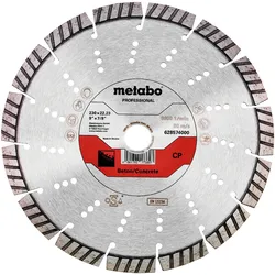 Metabo Diamanttrennscheibe 230x22,23mm"CP"Beton "professional"