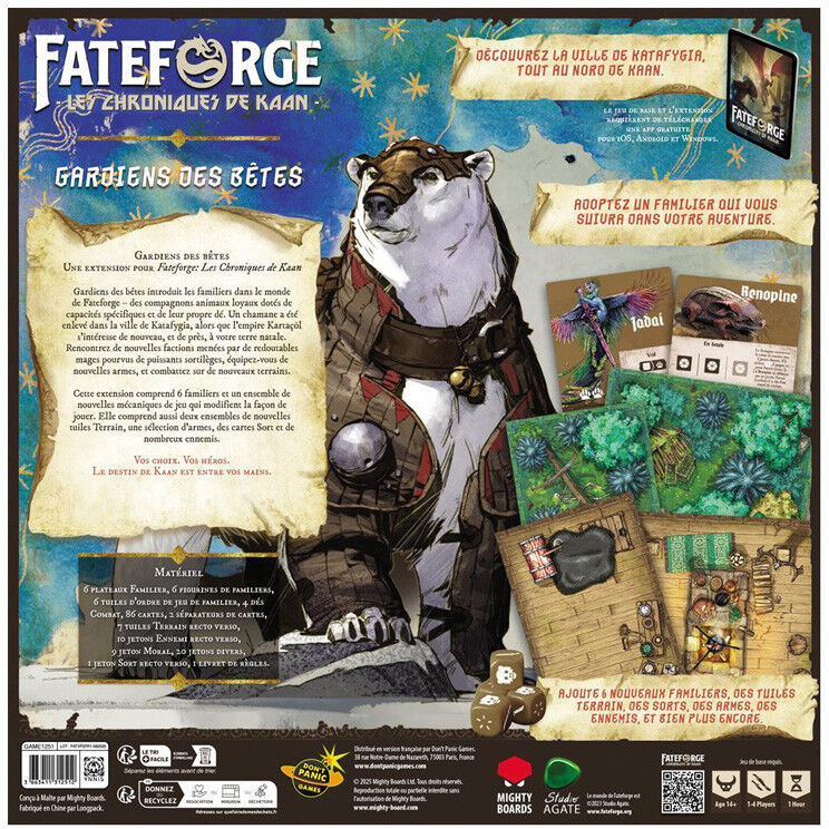 Don't Panic Games Extension Gardien des Bêtes - Fateforge : Les Chroniques de Kaan