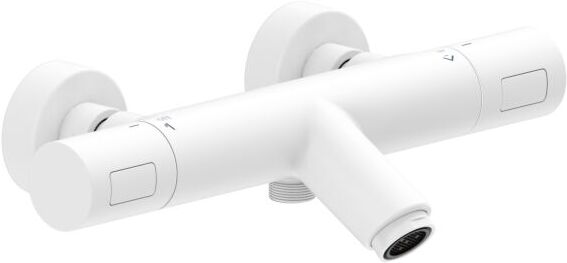Herzbach Deep White Wannen-Thermostat 23.132170.1.07 weiß matt