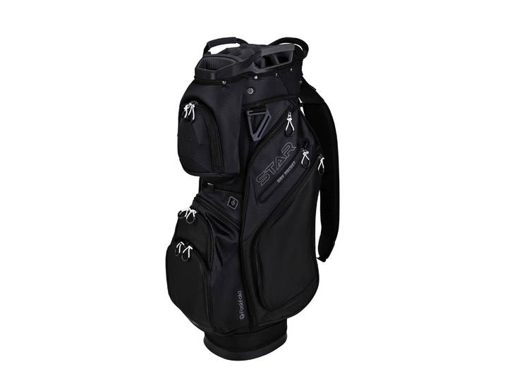 FastFold STAR Cartbag Golftasche schwarz