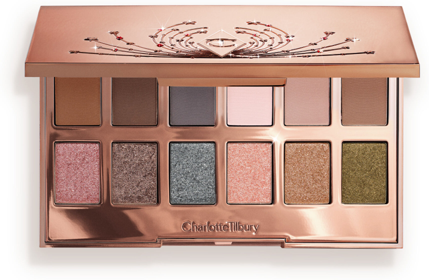 Hollywood Flawless Light Tricks Eye Palette - Eyeshadow Palette Charlotte Tilbury 12769 Hollywood Flawless Light Tricks Eye Palette Size: