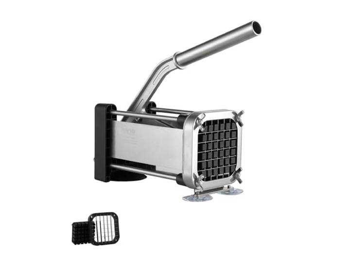 VEVOR Coupe-Frites Manuel\, Coupe-Légumes Multifonction avec Lame en Acier Inoxydable de 12\,7 mm\, Trancheuse de Pommes de Terre Pro avec Ventouses\, pour Concombres\, Carottes\, Restaurant\, Cuisine