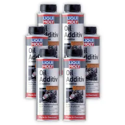 6x Additiv LIQUI MOLY 1012 Oil Öladditiv Motorölzusatz Öl Zusatz Motor MoS2 200ml