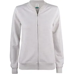 CLIQUE Premium Baumwoll Sweatjacke Damen 925 - natur meliert S