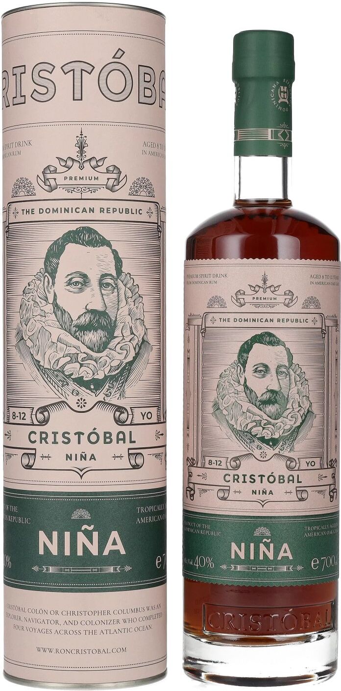 Ron Cristóbal Cristóbal NIÑA 40% Vol. 0,7l in Geschenkbox