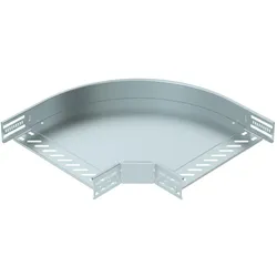 OBO Bettermann, Leitungsführung, RB 90 630 FS Bogen 90° f.Kabelrinne horizontal 6036566 (30 cm)