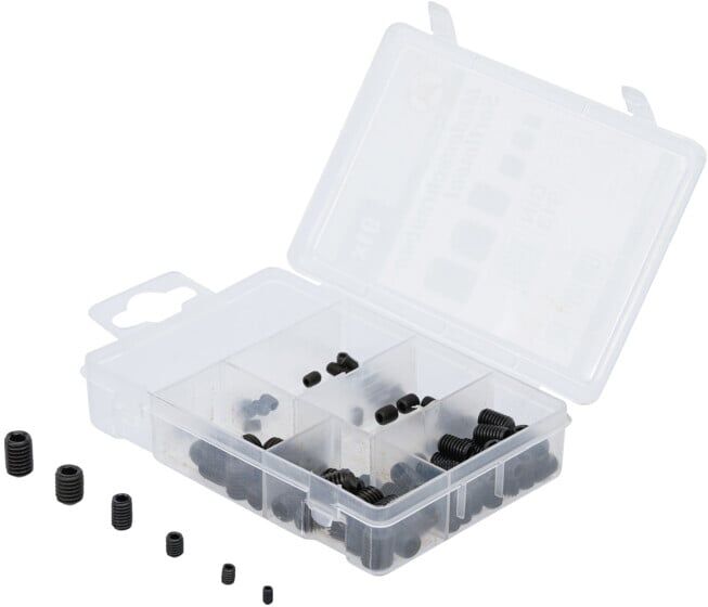 Assortiment de vis sans tête 91 pièces BGS Do it yourself (88156)