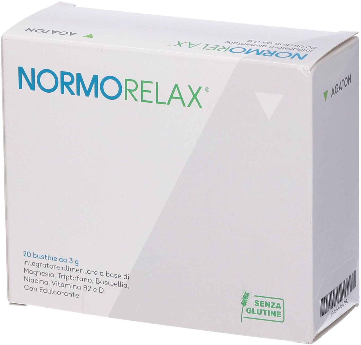 AGATON Srl Normorelax, Integratore Alimentare, 20 Bustine