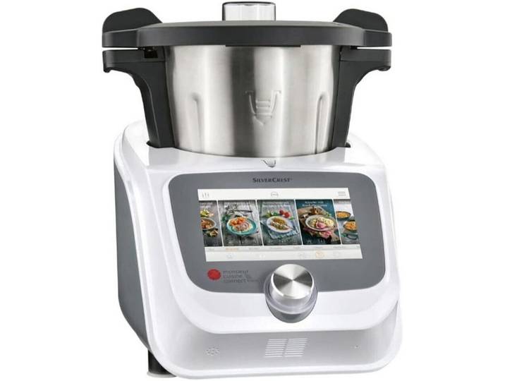 SilverCrest Küchenmaschine, SILVERCREST Monsieur Cuisine connect trend »SKMC 1200 F6« 800W