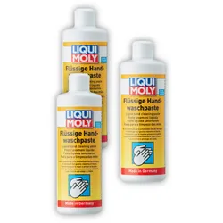 3x Flüssige Handwaschpaste LIQUI MOLY 3355 Handreiniger Reiniger Seife Liquid 500ml