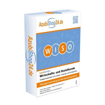 Lernkarten Wirtschafts- und Sozialkunde Anlagenmechaniker SHK, Nonbook von Daniel Becker, Princoso, 978-3-96159-011-7