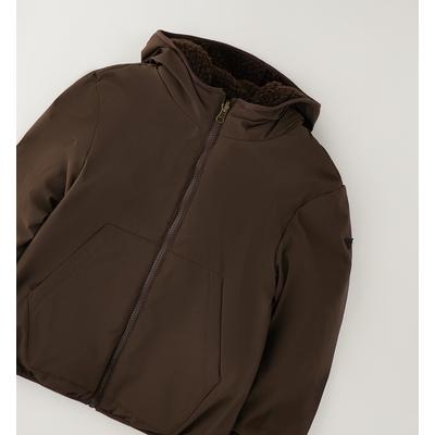 Outdoorjacke IDO "BOY JACKET", Jungen, Gr. 128, braun, 100% Polyester, Jacken Outdoorjacke
