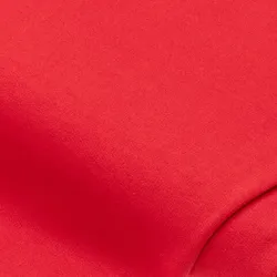 Sweatstoff "Basic" mit gerauter Innenseite, rot