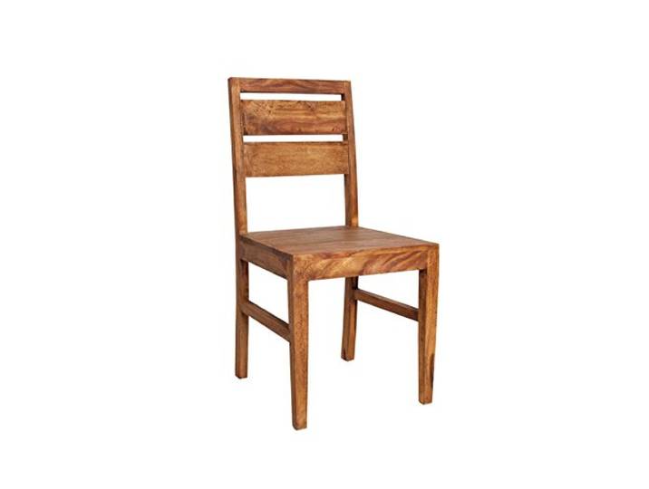 invicta INTERIOR Massiver Stuhl Pure Sheesham Holzstuhl Massivholz Esszimmer Stuhl aus Edelholz