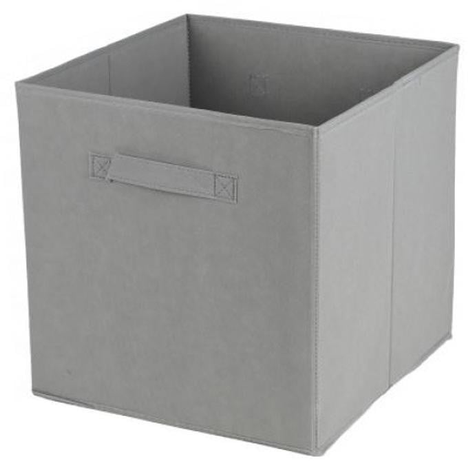 Urban Living Opbergbox voor volwassenen, textiel, grijs, inklapbaar