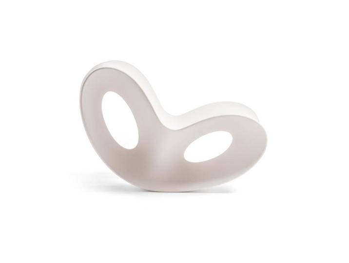 MAGIS chaise à bascule VOIDO (Blanc RAL 9010 - Polyéthylène)