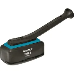 HAZET Klebschlag-Hammer 70 x 140 mm Schwarz - 1959-3 - Schwarz