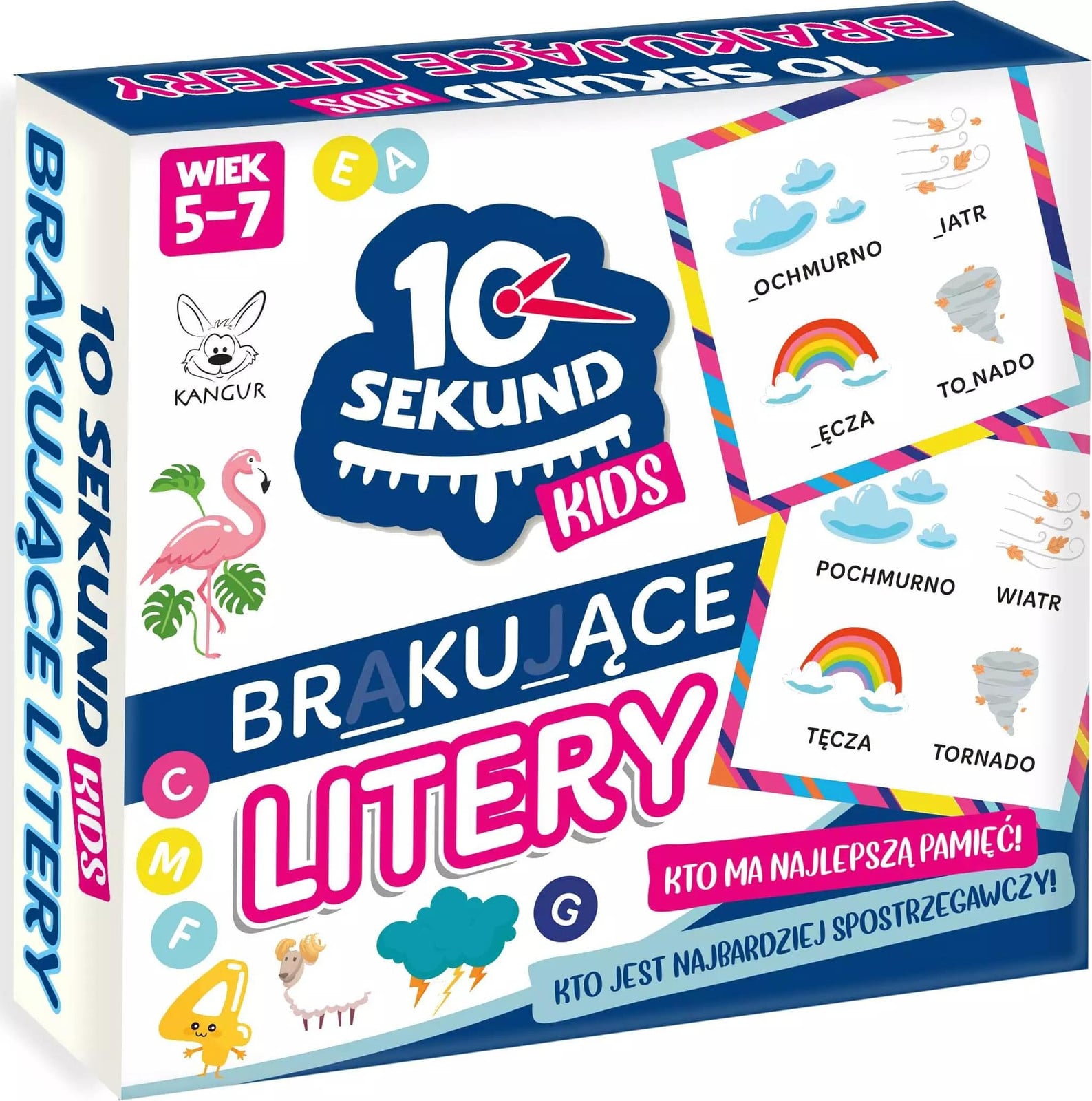 Kangur Kinderspel 10 Seconden Letterpuzzel 42432