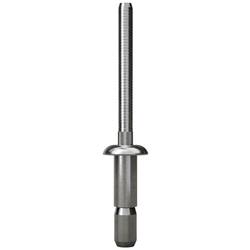 Gesipa 1455660 Blindniete Stahl Stahl Stahl 250 St.