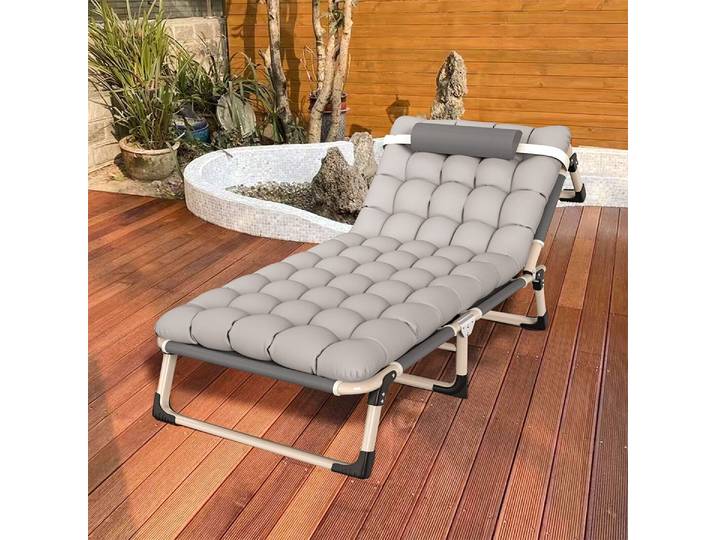 Lit pliant pour le camping et les voyages, lit pliant robuste, portable et léger pour adultes avec matelas